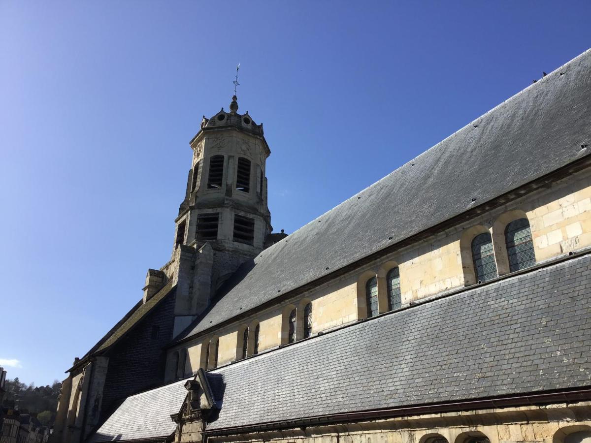 Honfleur Centre Ville Avec Garage Prive Kültér fotó