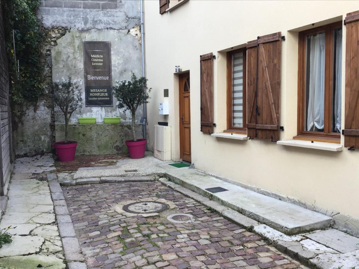 Honfleur Centre Ville Avec Garage Prive Kültér fotó